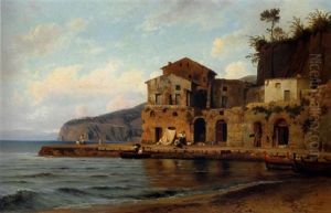 Motiv Aus Suditalien by Louis Gurlitt