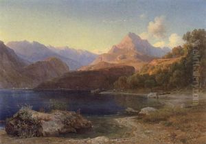 Gebirgssee (gardasee Mit Blick Auf Riva In Der Ferne Links?)