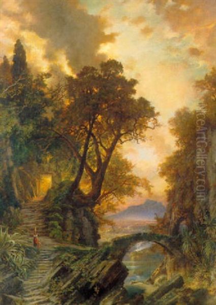 Italienische Landschaft - view 1