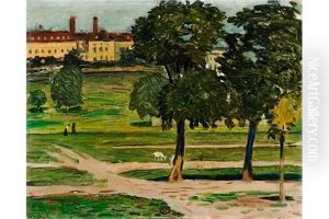 Blick Auf Dresden Neustadt by Otto Gussmann