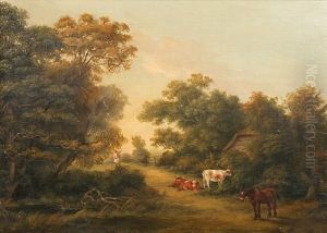 Cattle In A Landscape Cattle In A Landscape