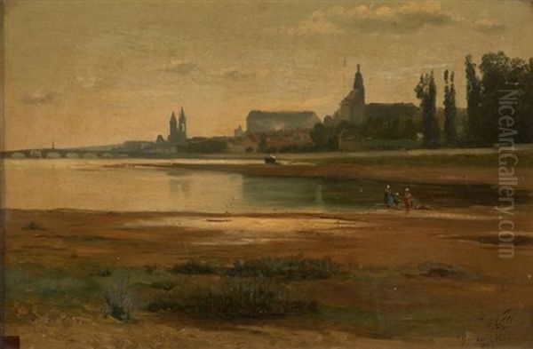 Vue De La Loire A Blois - view 1