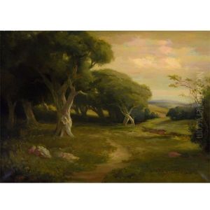 Landscape by Herman (Henry) Gustavson