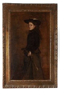 Portrait Of Mary Martin In A Riding Habit