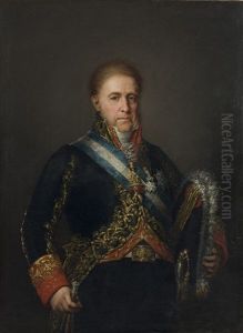 Retrato De D. Joaquin Samaniego Y Urbina, Marques De Valverde De La Sierra, De Monte Real Y De Caracena Del Valle, 1832