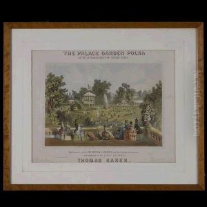 The Palace Garden Polka. by Thomas Baker Of Leamington