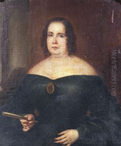 Retrato De Senora by Jose Gutierrez de la Vega