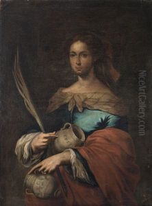Santa Rufina by Juan Simon Gutierrez