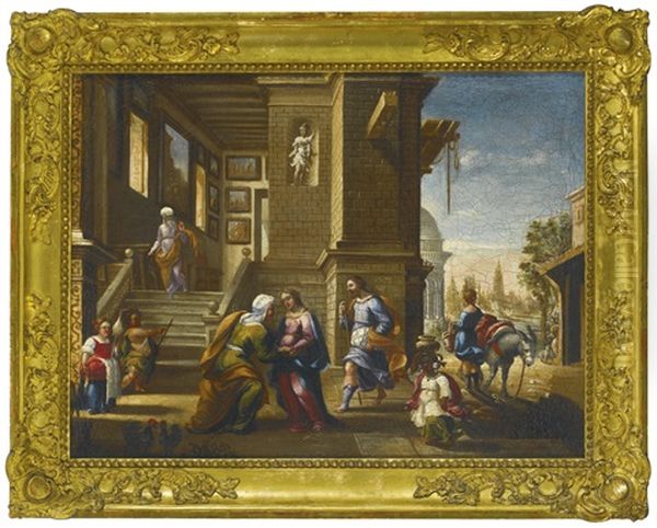 The Visitation; The Presentation Of The Virgin At The Temple - view 1