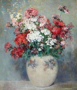 Floral Still Life, 1920 by Bernhard Gutmann