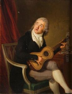 Portrait D"un Musicien by Ludwig Guttenbrunn