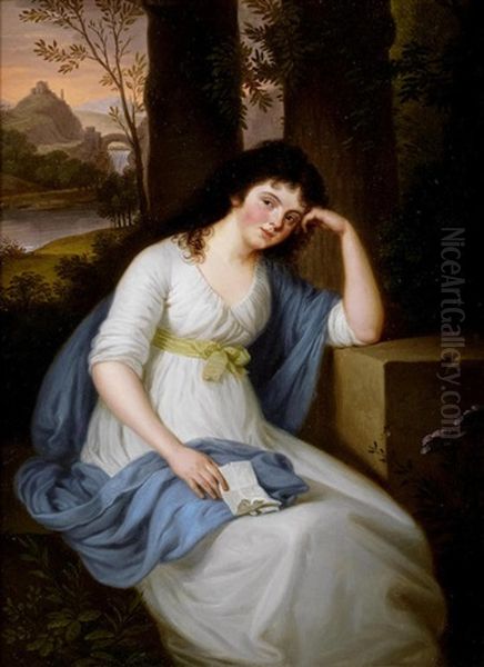 Portrait Of Anna Alexandrovna, Dutchess Of Serra-capriola - view 1