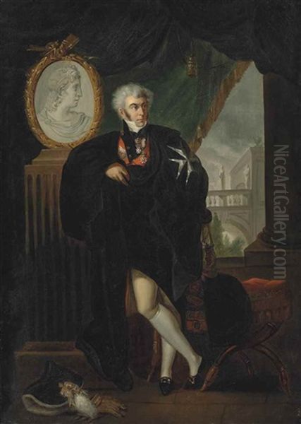 Portrait Of Dmitrii Naryshkin (1758-1838) - view 1