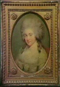 A Portrait Of A Lady, Half-length, Seated On A Red Chair... Portrait Of A Lady