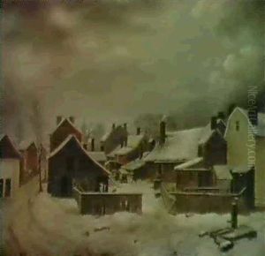 Brooklyn In Winter by Francis Guy
