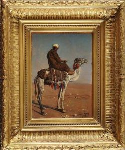 Chamelier Dans Le Desert by Louis Jean Baptiste Guy