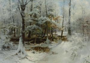 Quiet Winter Afternoon by William Bliss Baker
