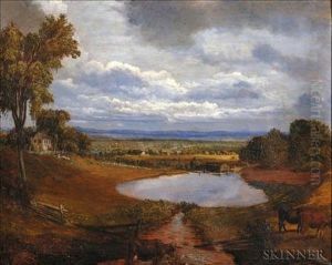 Connecticut River Valley View. by William Bliss Baker