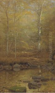 A Quiet Pond by William Bliss Baker