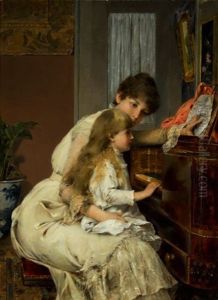The Piano Lesson by Seymour Joseph Guy