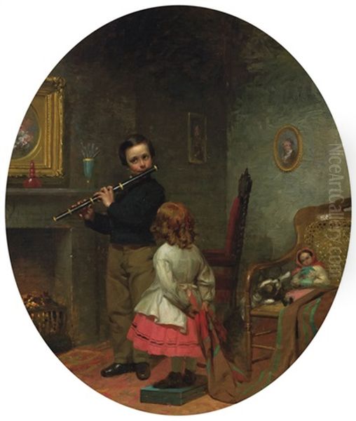The Young Flautist - view 1