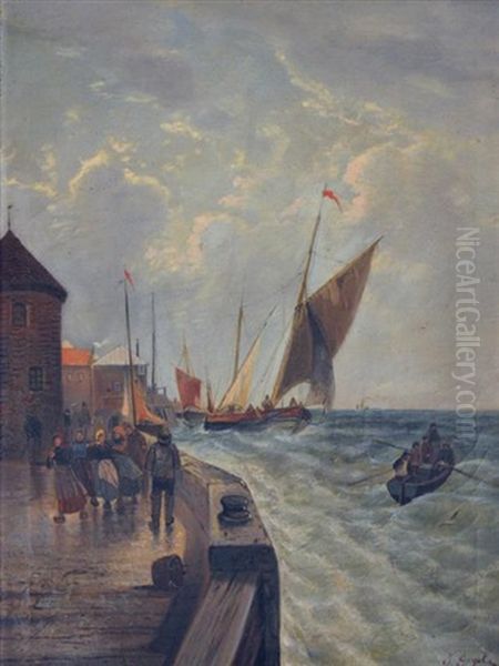 Whitby, Quayside - view 1