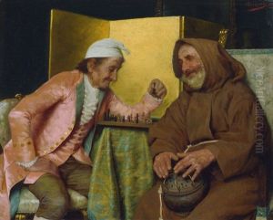 Die Schachpartie by Giuseppe Guzzardi
