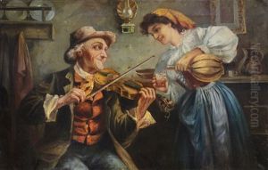 Il Violinista by Giuseppe Guzzardi