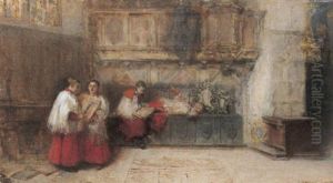 Chierichetti In Sagrestia by Sabastiano Guzzone