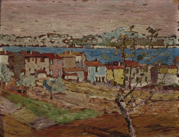 Abstract Harbour Scene - view 1
