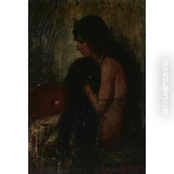Seated Woman - view 1