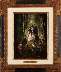 Portrait Of A Hula Girl by Indiana Gyberson