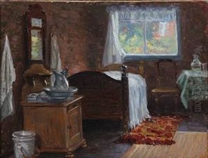 Bedroom With Light From A Window, Skagen by Hans Gyde-Petersen