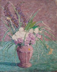 Bouquet De Fleurs by Arthur Baker-Clack