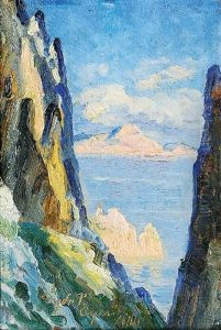Blick Auf Capri by Hans Gyde-Petersen