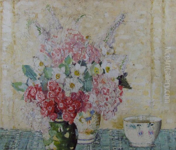 Still Life With Vases Of Flowers - view 1