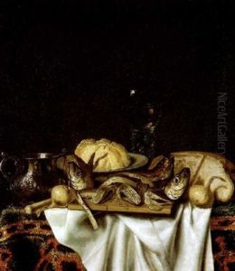 Nature Morte Aux Poissons by Cornelis Norbertus Gysbrechts