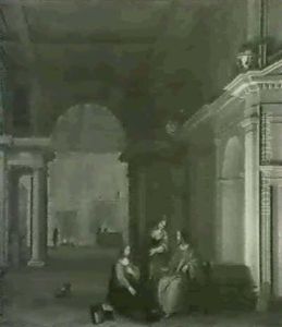 Christ In The House Of Mary And Martha by Nicolas de Gyselaer