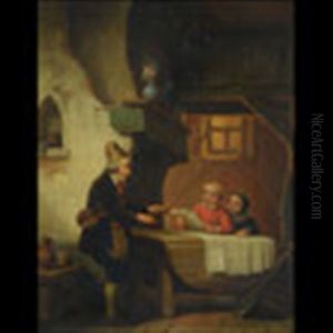 Untitled - Reading The News by Joseph Gyselinckx