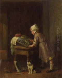 The Young Weaver by Joseph Gyselinckx