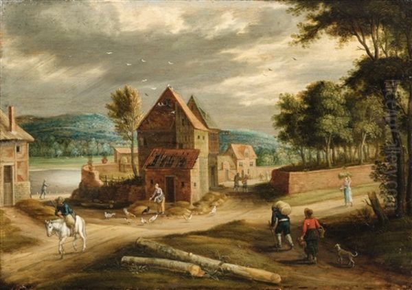 Landscape With A Village - view 1