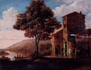 Utanfor Vardshuset by Peter Gysels