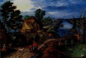 Paysage Fluvial Anime by Peter Gysels