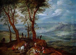 Paysage A La Carriole