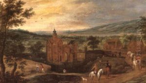 Landschaft Mit Schlos Landschaft Mit Schlos