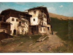 Bauernhof by Nikolaus Gysis