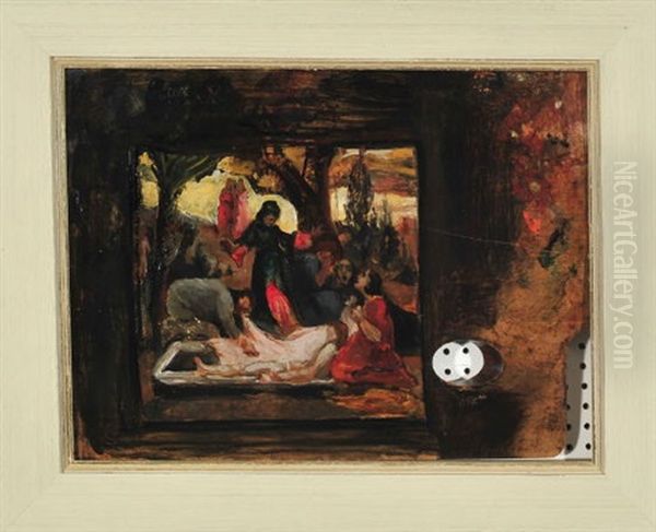 Grablegung Christi (sketch) - view 1