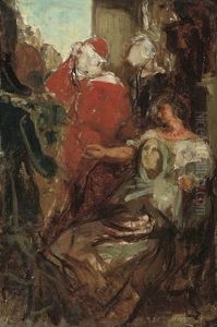 A Cardinal Giving His Blessings