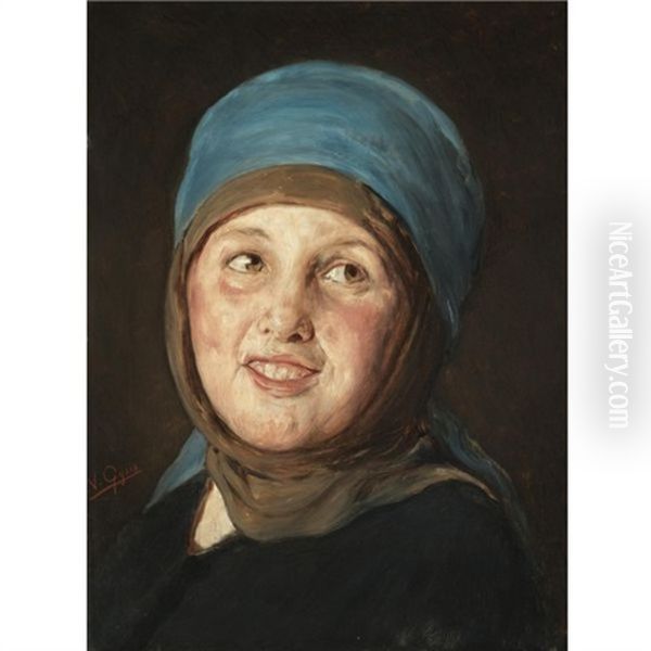 Portrait Of A Smiling Woman - view 1