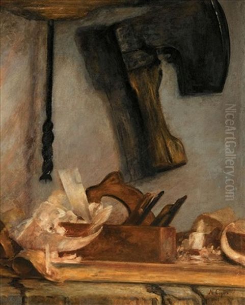 A Carpenter's Tools - view 1